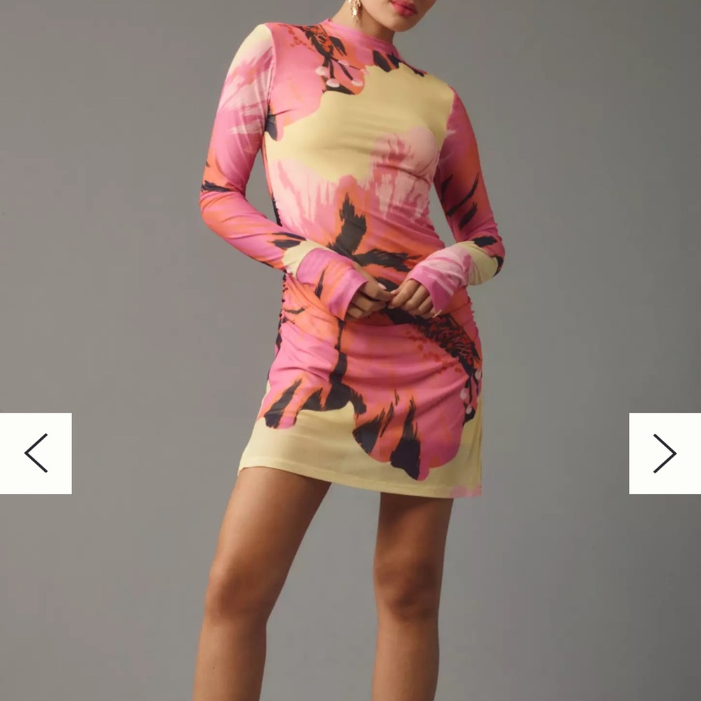 FARM Rio Multicolor Floral Mini Dress